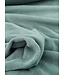 Swafing donker mint - zachte warme katoen fleece