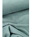 Swafing donker mint - zachte warme katoen fleece