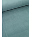 Swafing donker mint - zachte warme katoen fleece