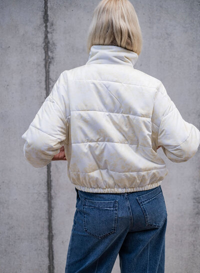 Fibremood Elsie - quilted waterproof quilted coat fabric