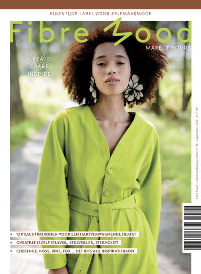 Fibremood FAUSTA -  chartreuze groen - katoen twill