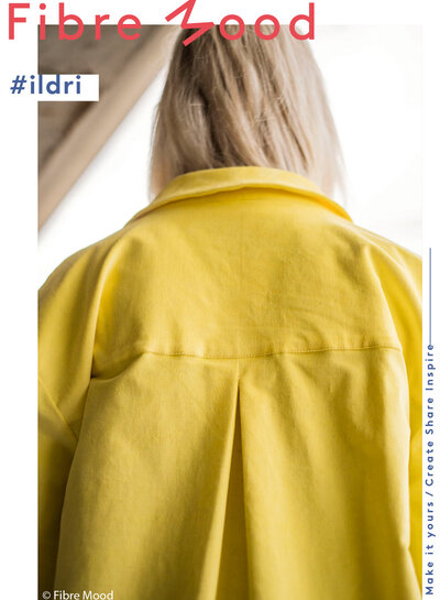 Fibremood LEMON YELLOW - slightly stretchy baby rib