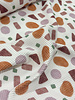 Madeline rust - geometric planes - waffle cotton