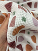 Madeline rust - geometric planes - waffle cotton