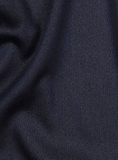 Madeline navy blue - Tencel lyocell satin with a little stretch
