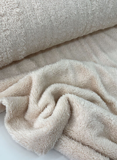 ivory sherpa teddy - super soft borg