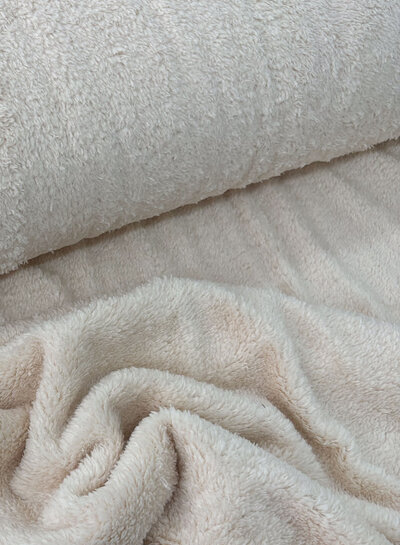 ivory sherpa teddy - super soft borg