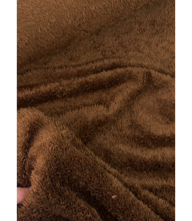 Madeline teddy bear brown sherpa teddy - super soft borg