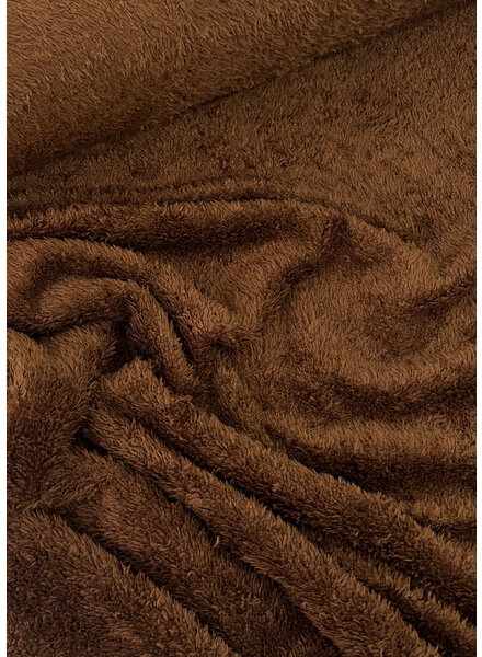 Madeline teddy bear brown sherpa teddy - super soft borg