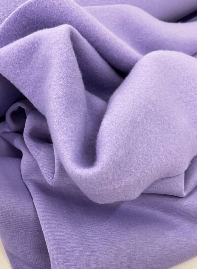 Madeline lavendel - dikke jogging, zacht opgeruwd aan de binnenkant