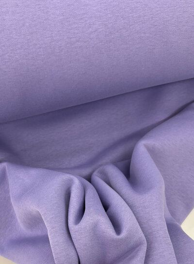 Madeline lavender - thick jogging, softly roughened on the inside