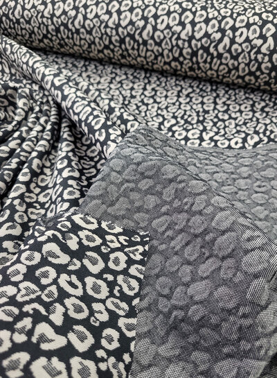 Madeline leopard - black - punta di roma