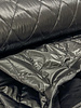 Madeline nickel metallic stepper - quilted quilted coat fabric
