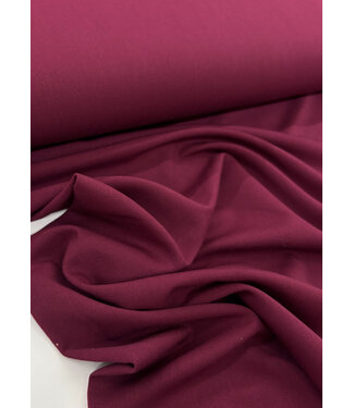 Madeline bordeaux soepelvallende gabardine