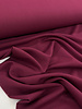 Madeline burgundy soft gabardine