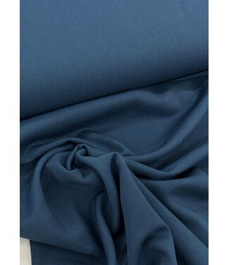 Madeline indigo soft gabardine