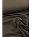 Madeline donkerbruin soepelvallende gabardine