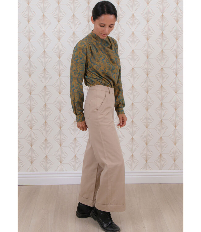 Maison Fauve La blouse TEMPÊTE - naaipatroon - Engels en Franse instructies