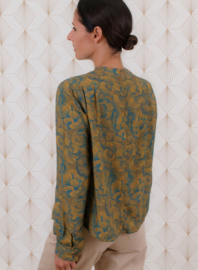 Maison Fauve The blouse TEMPÊTE - sewing pattern - English and French instructions