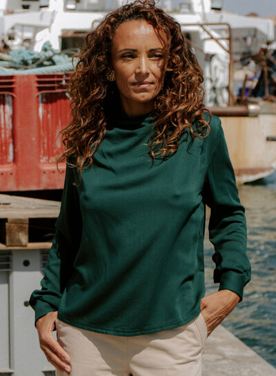 Maison Fauve The blouse TEMPÊTE - sewing pattern - English and French instructions