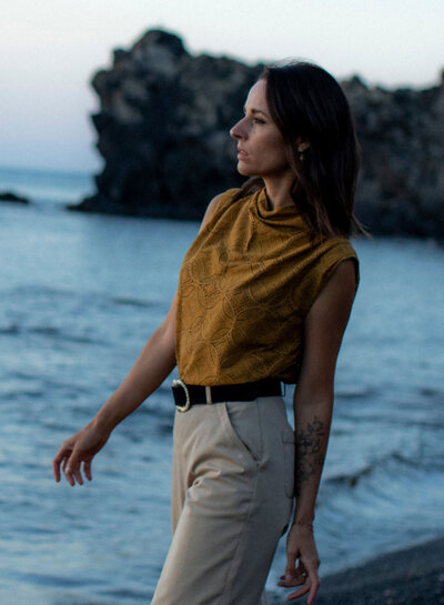 Maison Fauve The blouse TEMPÊTE - sewing pattern - English and French instructions