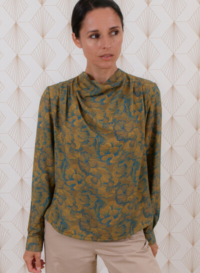 Maison Fauve The blouse TEMPÊTE - sewing pattern - English and French instructions