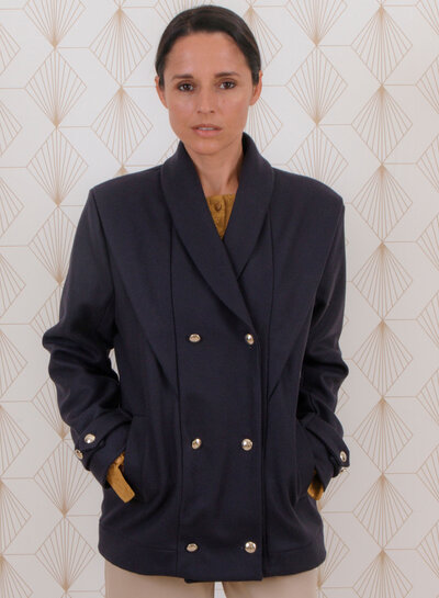 Maison Fauve The CLIFF coat - sewing pattern - English and French instructions