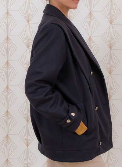 Maison Fauve The CLIFF coat - sewing pattern - English and French instructions