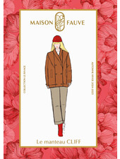 Maison Fauve Le manteau CLIFF - naaipatroon - Engels en franse instructies