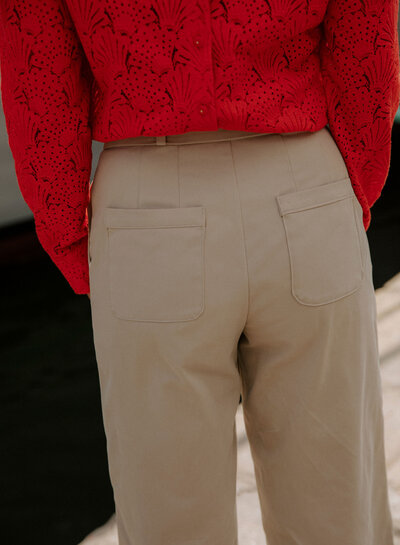 Maison Fauve Le pantalon RECIF - naaipatroon - Engels en franse instructies