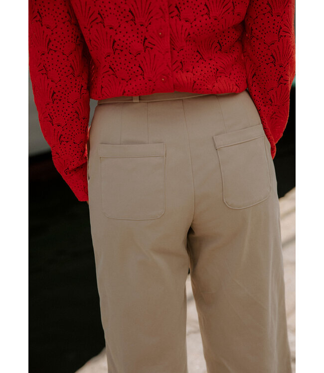 Maison Fauve Le pantalon RECIF - naaipatroon - Engels en franse instructies