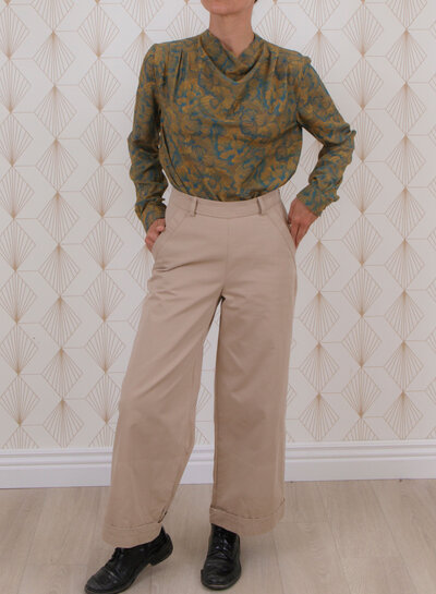 Maison Fauve Le trouser RECIF - sewing pattern - English and French instructions