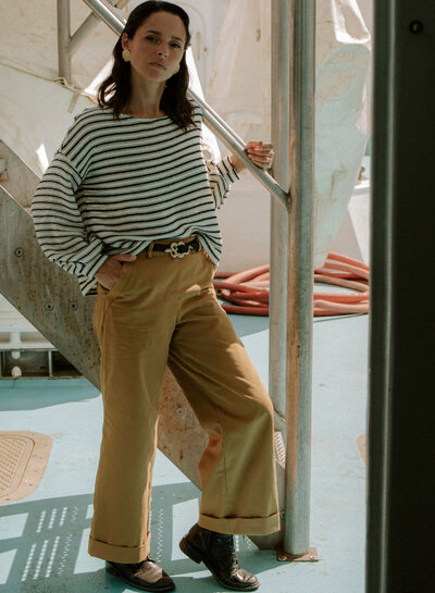 Maison Fauve Le trouser RECIF - sewing pattern - English and French instructions