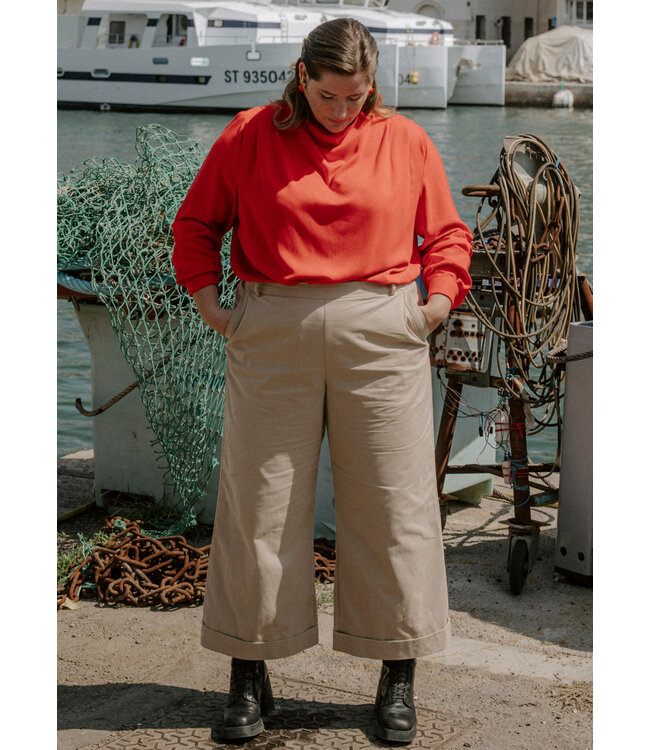 Maison Fauve Le pantalon RECIF - naaipatroon - Engels en franse instructies