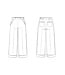 Maison Fauve Le pantalon RECIF - naaipatroon - Engels en franse instructies