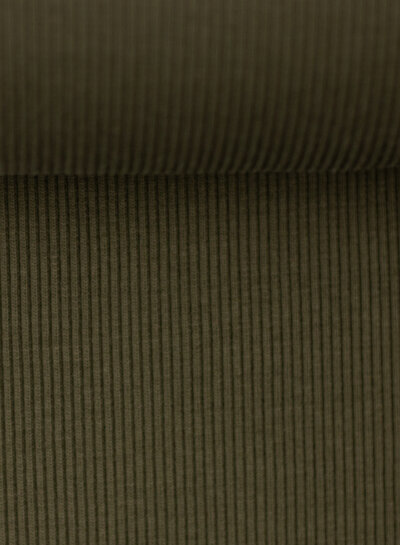 Swafing ribbed fabric khaki soft sweater 764