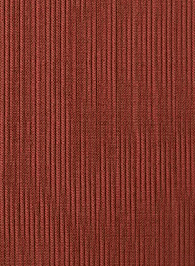 Swafing ribbed fabric rust soft sweater 712