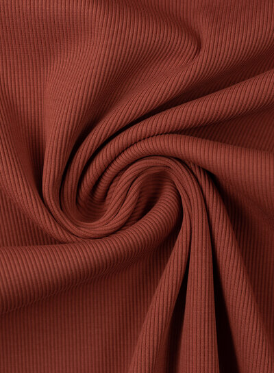 Swafing boordstof roest zachte sweater 712