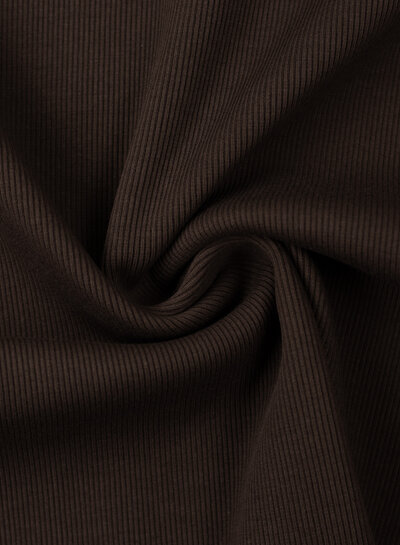 Swafing boordstof donkerbruin zachte sweater 178