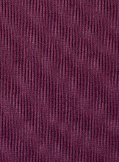 Swafing ribbed fabric purple soft sweater 643