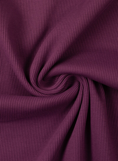 Swafing ribbed fabric purple soft sweater 643