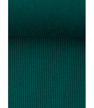 Swafing ribbed fabric petrol soft sweater 750