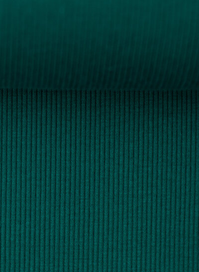 Swafing ribbed fabric petrol soft sweater 750