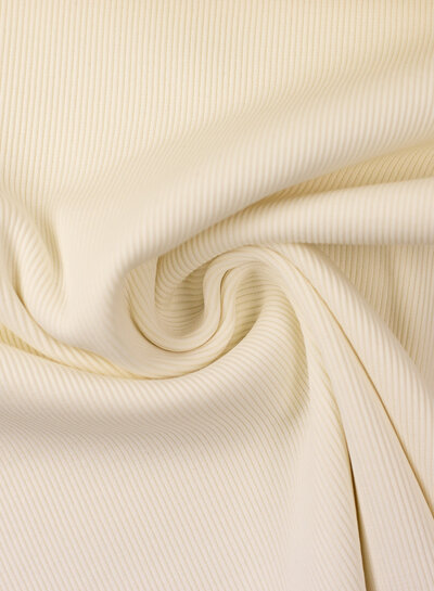 Swafing ribbed fabric ecru soft sweater 010