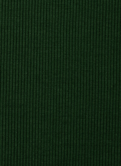 Swafing ribbed fabric bottle green soft sweater 564