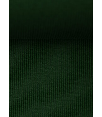 Swafing boordstof flessengroen zachte sweater