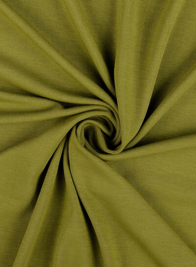 Madeline forest green - soft and sturdy modal jersey - interlock