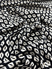 Madeline Ikat print zwart - satijn viscose
