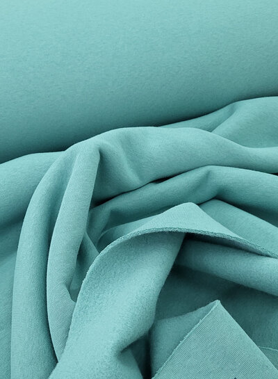 Madeline eucalyptus - dikke jogging, zacht opgeruwd aan de binnenkant