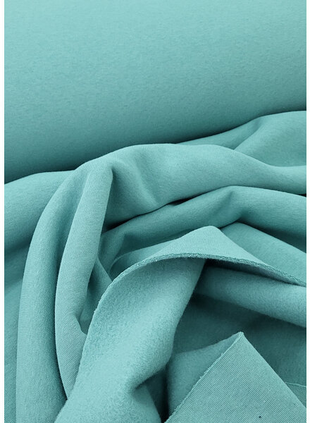 Madeline eucalyptus - dikke jogging, zacht opgeruwd aan de binnenkant